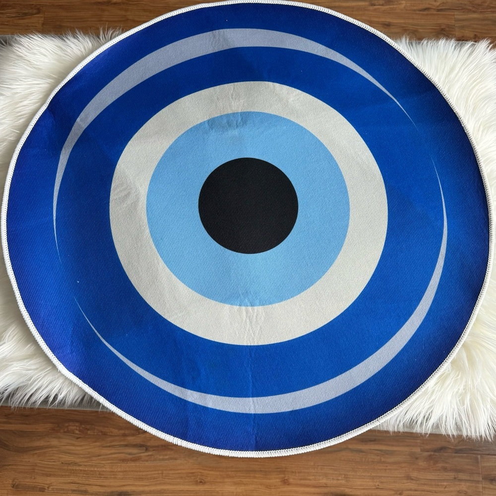Crystal Evil Eye Mat
